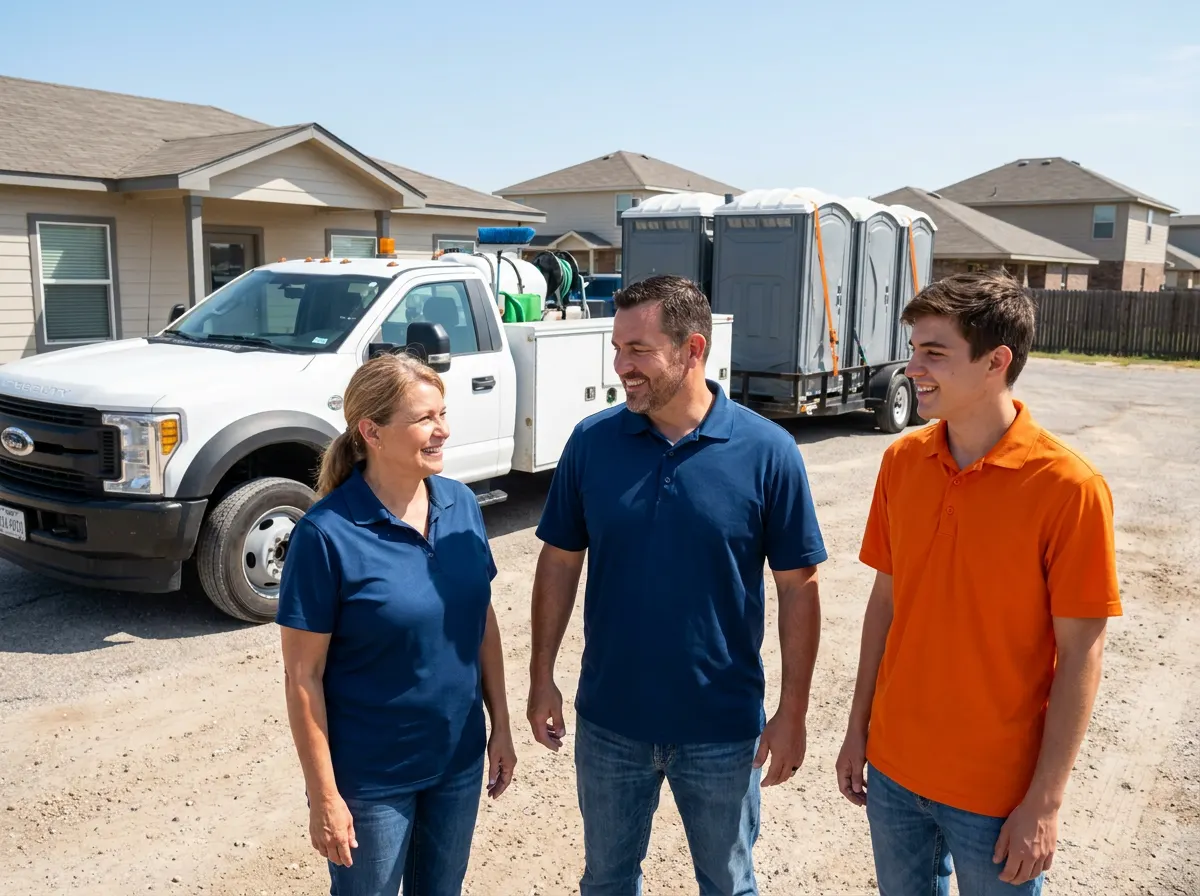 Ferncroft Portable Toilets portable toilet rentals team in Killeen, TX